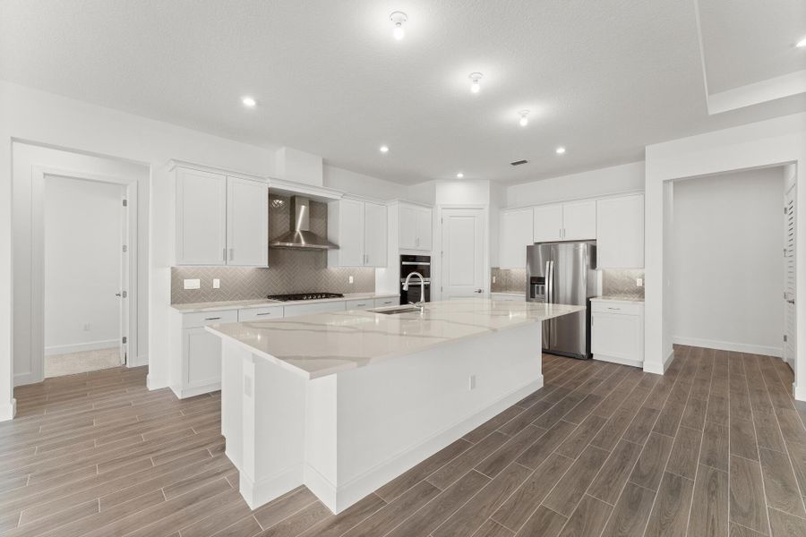 Furnished interior view inside a new home in Tradition - Seville, Port St. Lucie (Image 3).