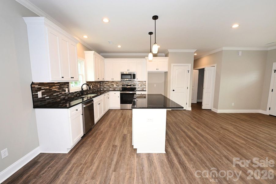 Furnished interior view inside a new home in , Hickory (Image 12).
