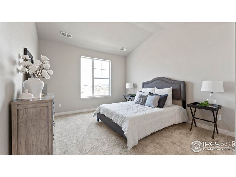 Furnished interior view inside a new home in , Timnath (Image 11).