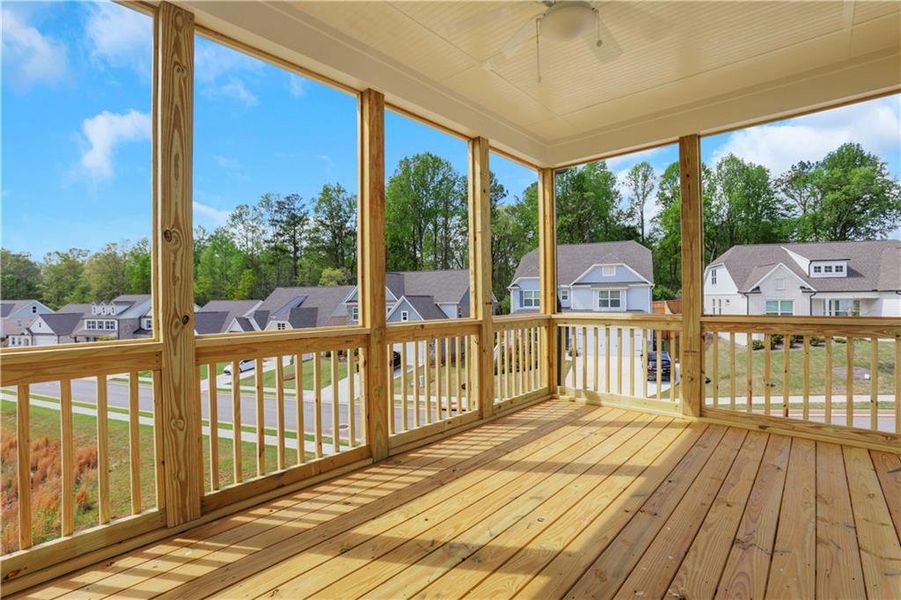 Exterior details and patio area of a home in Cambridge, Flowery Branch (Image 26). Exterior details and patio area of a home in Cambridge, Flowery Branch (Image 26).