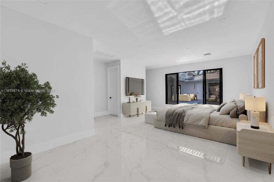 Furnished interior view inside a new home in , Weston (Image 16).