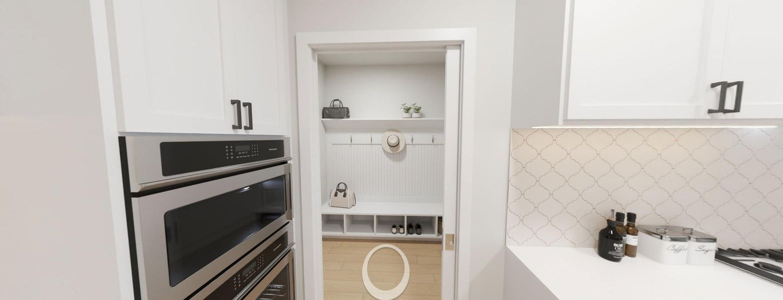 Representative furnished interior of a home built from the The Garner by New Home Inc. in Gardner Farms, Willow Spring (Image 16). Representative furnished interior of a home built from the The Garner by New Home Inc. in Gardner Farms, Willow Spring (Image 16).