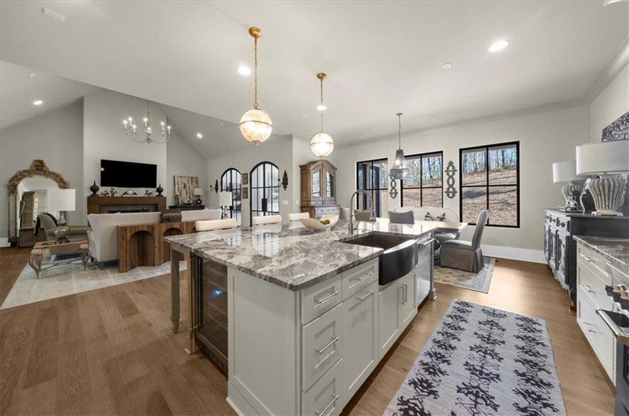 Furnished interior view inside a new home in , Roswell (Image 59). Furnished interior view inside a new home in , Roswell (Image 59).