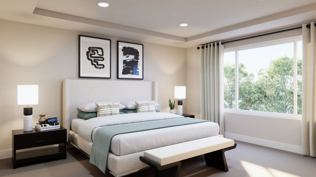 Representative furnished interior of a home built from the Keystone II by Landsea Homes in Highlands Preserve, Mead (Image 5). Representative furnished interior of a home built from the Keystone II by Landsea Homes in Highlands Preserve, Mead (Image 5).