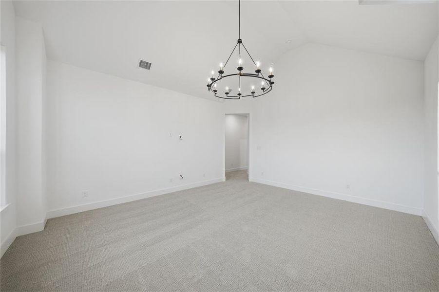 Spacious, unfurnished interior of a new home in Light Farms Graham/Reagan, Celina (Image 24).