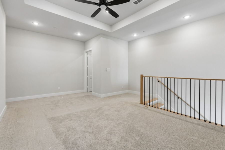 Spacious, unfurnished interior of a new home in Newman Village Townhomes, Frisco (Image 23).