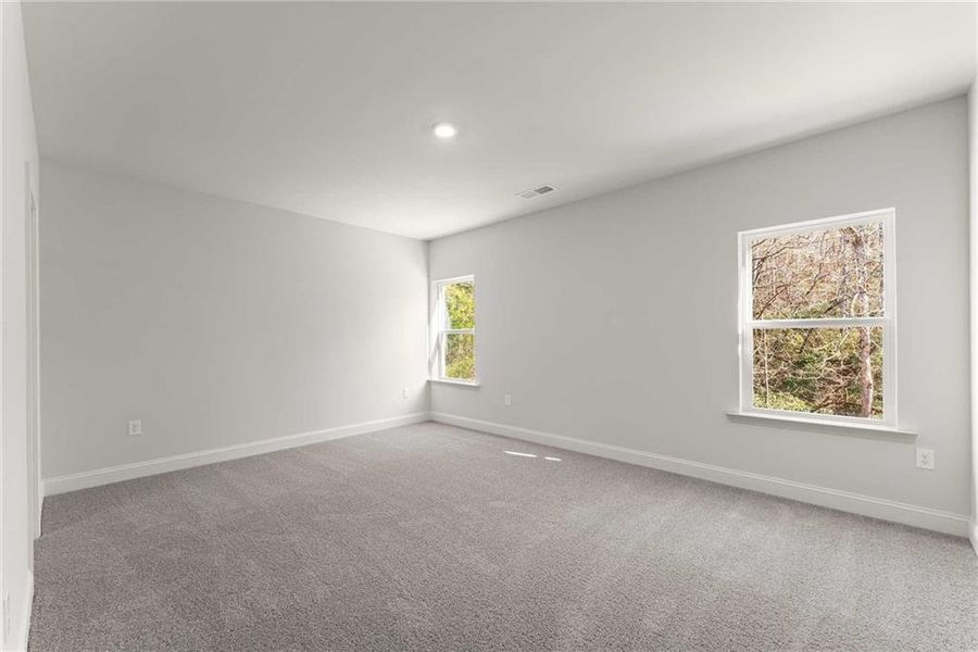 Spacious, unfurnished interior of a new home in Habersham Meadows, Demorest (Image 24).