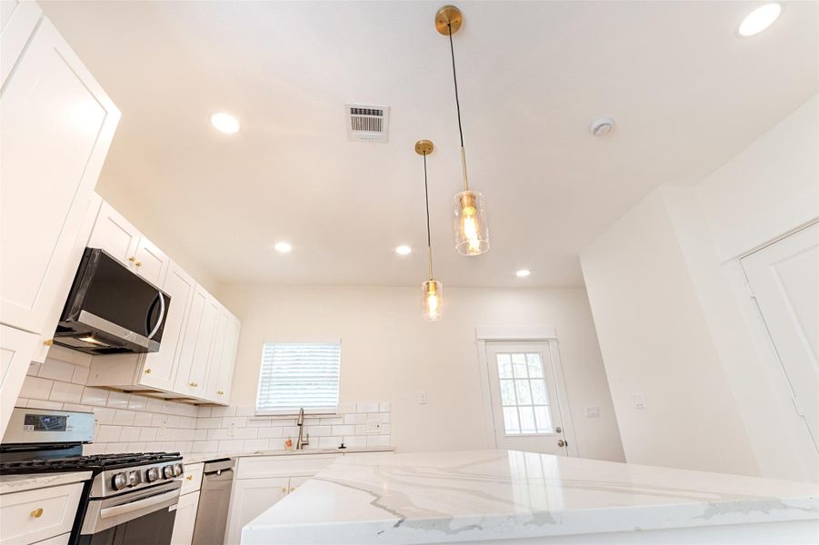 Furnished interior view inside a new home in , Houston (Image 8). Furnished interior view inside a new home in , Houston (Image 8).