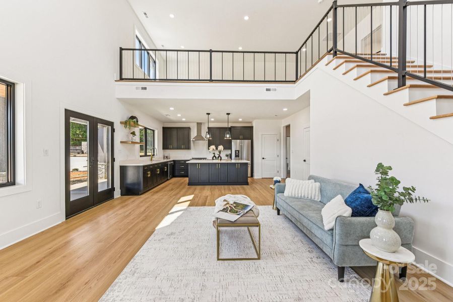 Furnished interior view inside a new home in , Mooresville (Image 13). Furnished interior view inside a new home in , Mooresville (Image 13).