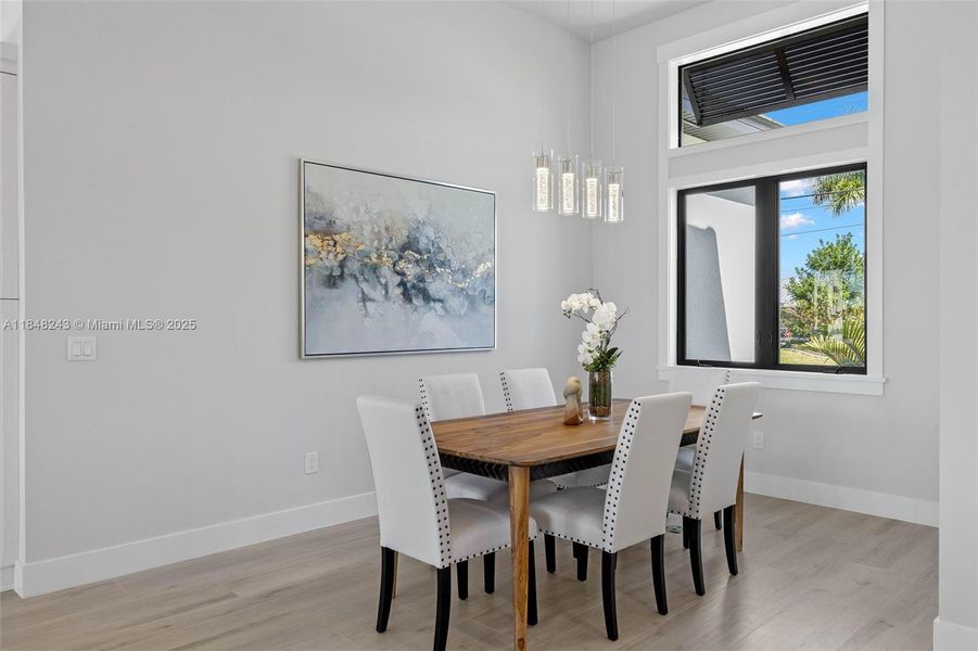 Furnished interior view inside a new home in , Cape Coral (Image 26). Furnished interior view inside a new home in , Cape Coral (Image 26).