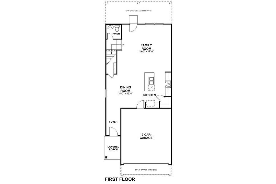 2D floor plan layout of this home in Heritage, Dripping Springs, TX (Image 4).