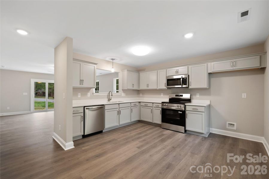 Furnished interior view inside a new home in , Monroe (Image 5). Furnished interior view inside a new home in , Monroe (Image 5).