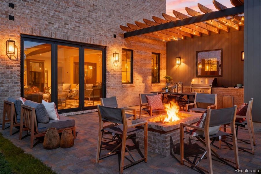 Furnished interior view inside a new home in , Denver (Image 28).