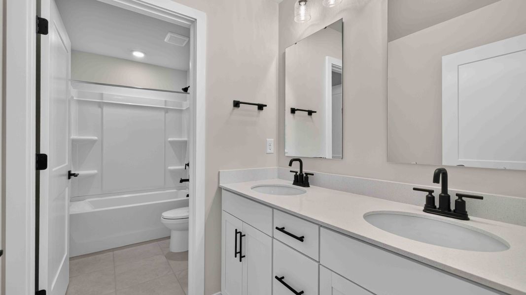 Furnished interior view inside a new home in Westport, York (Image 24). Furnished interior view inside a new home in Westport, York (Image 24).
