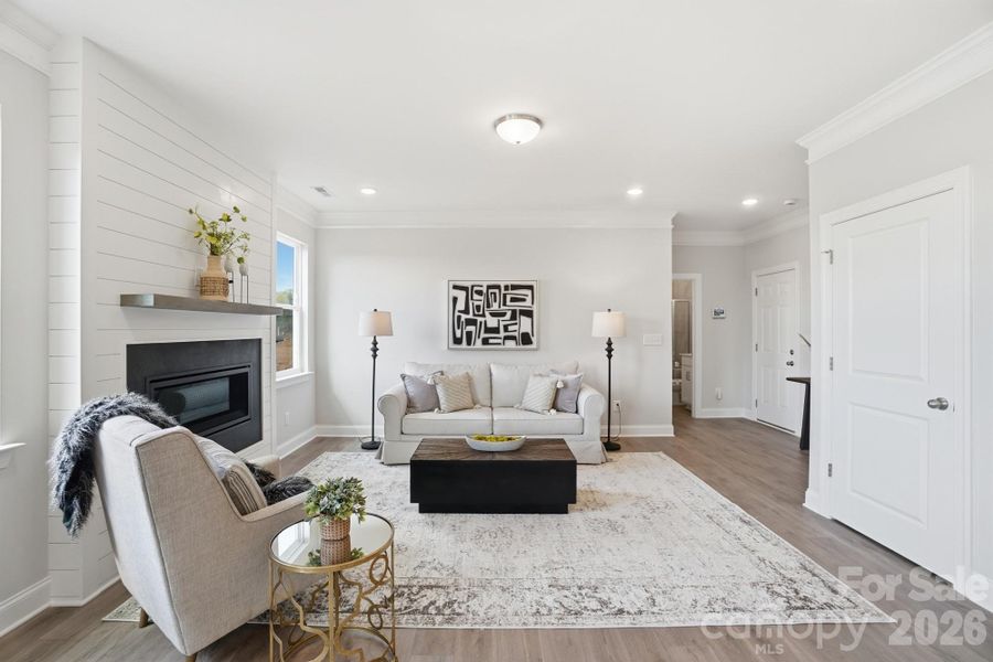Furnished interior view inside a new home in The Meadows at Laurelbrook, Sherrills Ford (Image 37).