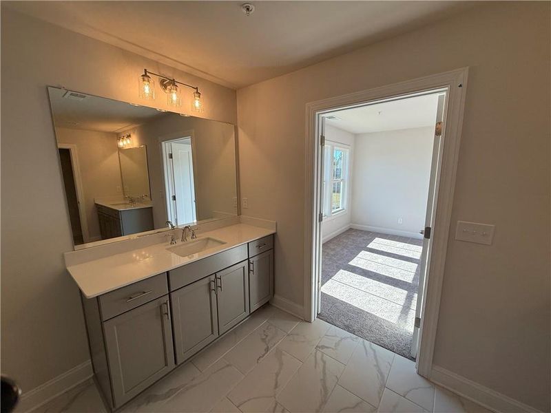 Furnished interior view inside a new home in , Marietta (Image 27).