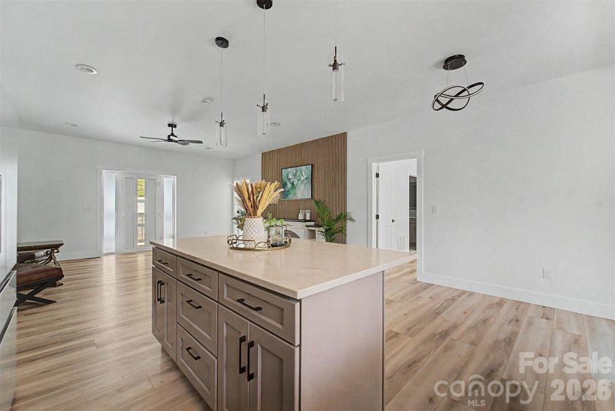 Furnished interior view inside a new home in , Franklin (Image 9).