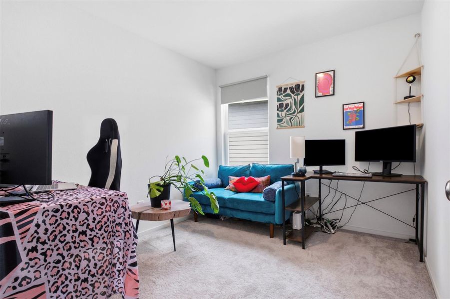 Furnished interior view inside a new home in Tavola, New Caney (Image 19).
