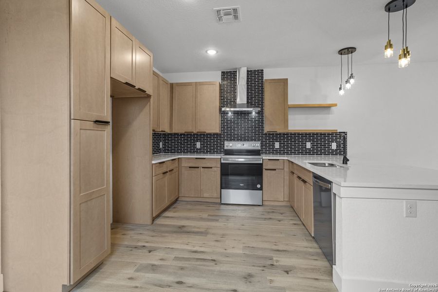 Furnished interior view inside a new home in , San Antonio (Image 9).