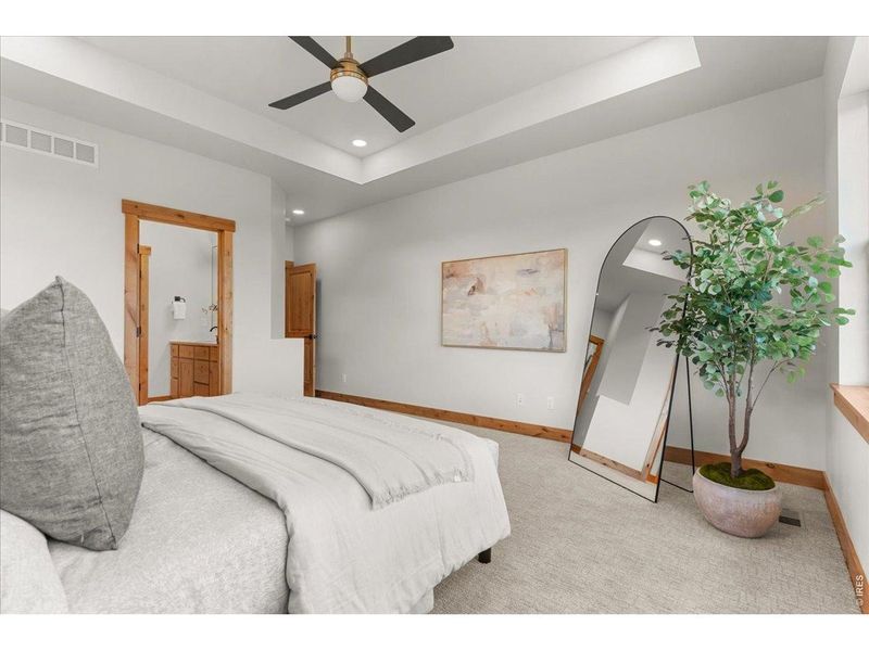 Furnished interior view inside a new home in Harvest Ridge, Berthoud (Image 8).