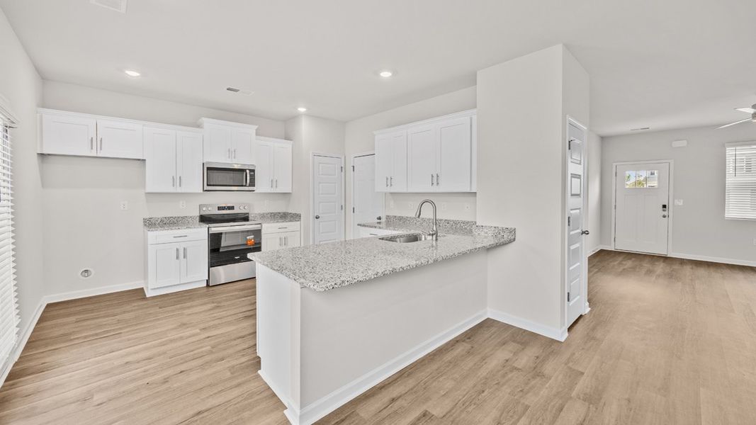 Furnished interior view inside a new home in Bellemeade Landing, Augusta (Image 6).