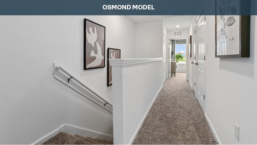 Spacious, unfurnished interior of a new home in Cordera Townhomes Express, St. Augustine (Image 19).