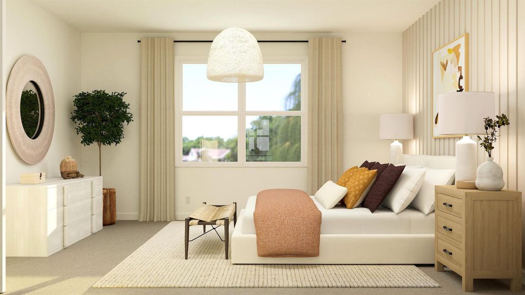 Furnished interior view inside a new home in , The Acreage (Image 11). Furnished interior view inside a new home in , The Acreage (Image 11).