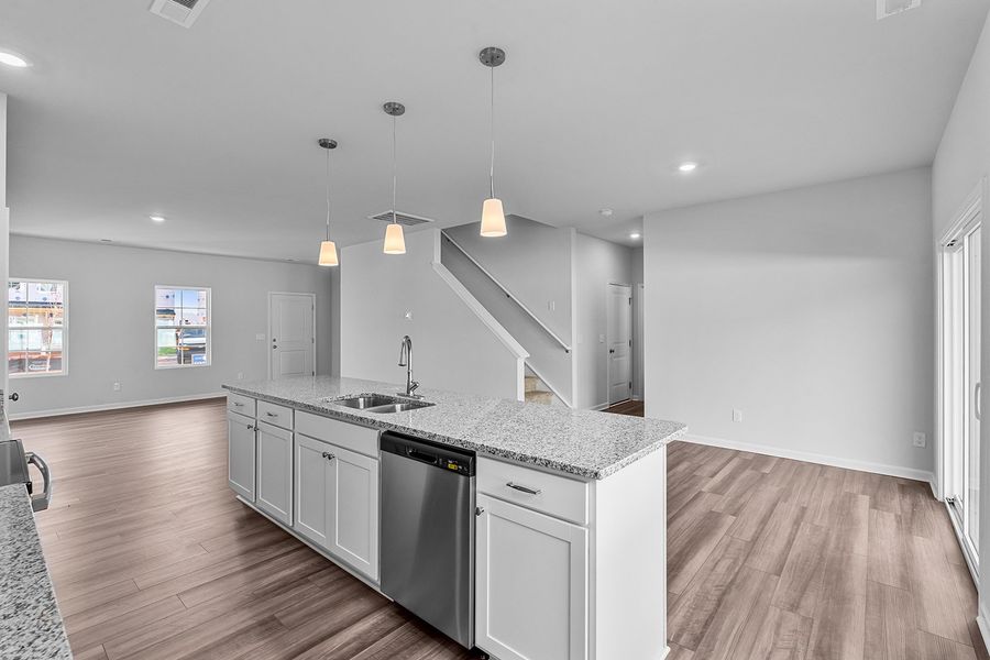 Furnished interior view inside a new home in Hanes Lake, Winston-Salem (Image 11). Furnished interior view inside a new home in Hanes Lake, Winston-Salem (Image 11).