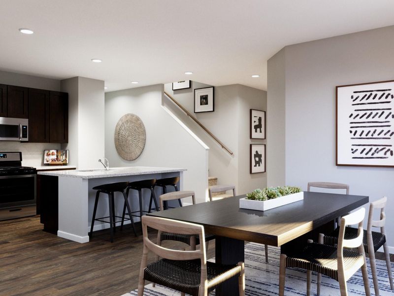 Photos are a representation of the floor plan. Options and interior selections will vary.