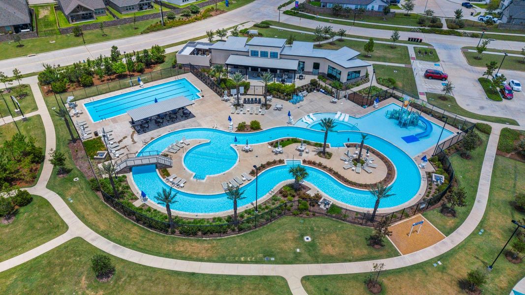 Pool and lazy river Pool and lazy river