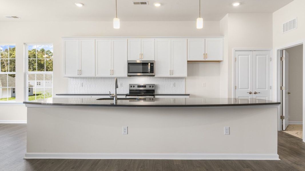 Furnished interior view inside a new home in The Villas at Martin Farms, Aberdeen (Image 5).