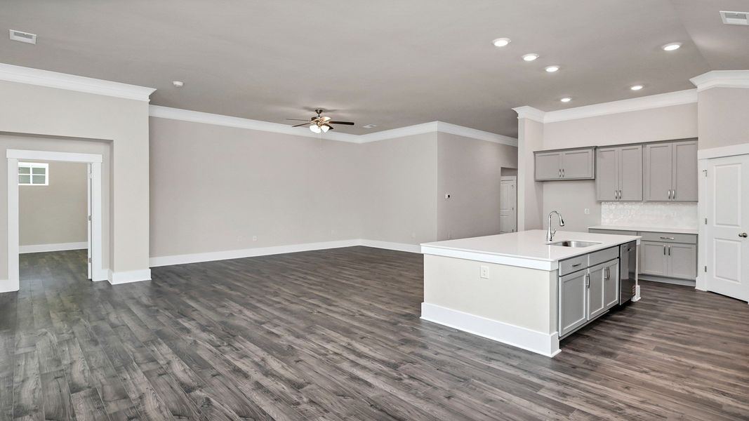 Spacious, unfurnished interior of a new home in Livingston Woods, Irmo (Image 32).