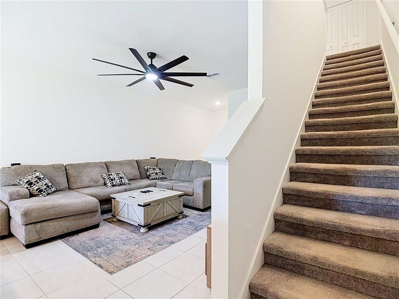 Furnished interior view inside a new home in , San Antonio (Image 12). Furnished interior view inside a new home in , San Antonio (Image 12).