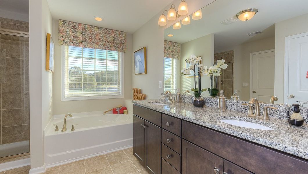 Representative furnished interior of a home built from the Fleetwood by D.R. Horton in Chumley Estates, Reidville (Image 39). Representative furnished interior of a home built from the Fleetwood by D.R. Horton in Chumley Estates, Reidville (Image 39).