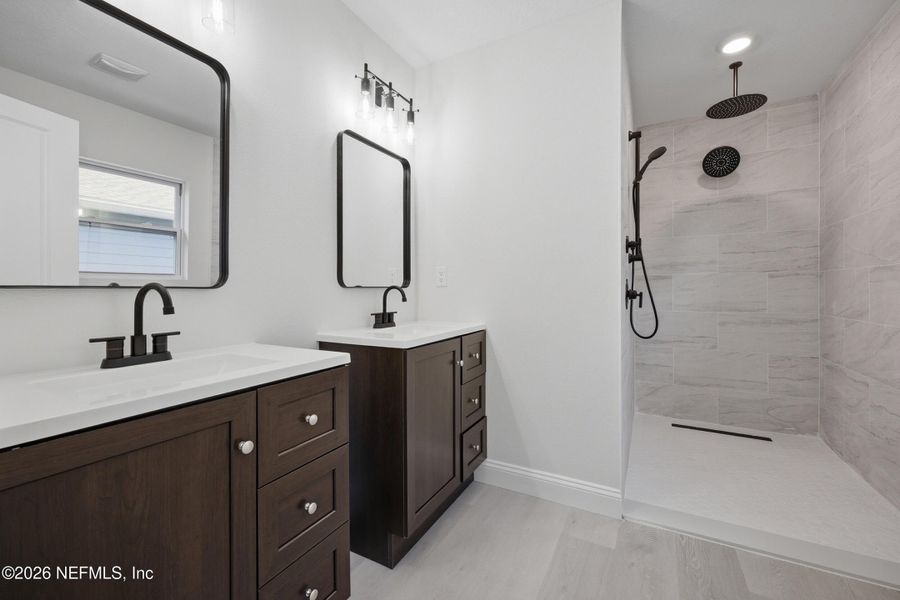 Furnished interior view inside a new home in , Jacksonville (Image 8).