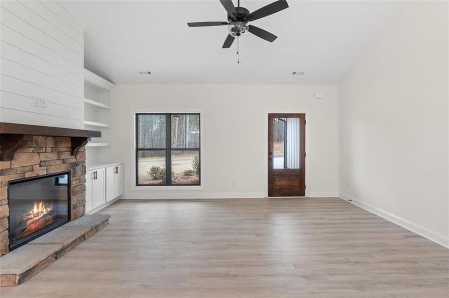Spacious, unfurnished interior of a new home in , Rockmart (Image 26). Spacious, unfurnished interior of a new home in , Rockmart (Image 26).