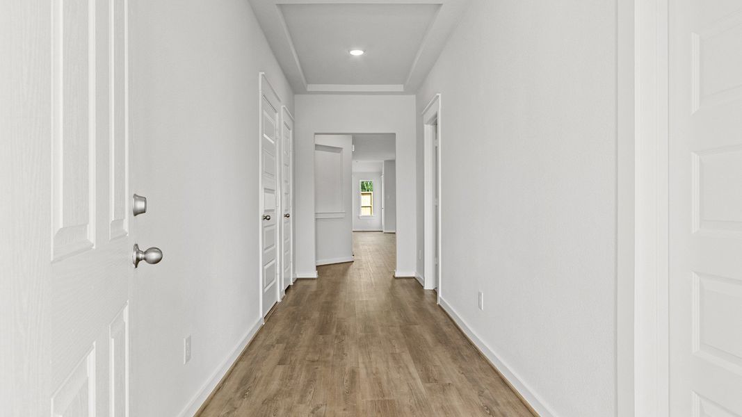 Representative furnished interior of a home built from the Kimbell by Brightland Homes in Sunterra, Katy (Image 4).