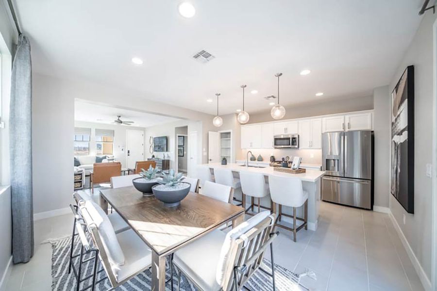 Furnished interior view inside a new home in Parkside, Avondale (Image 16).