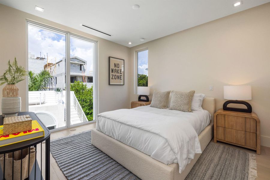 Furnished interior view inside a new home in , Delray Beach (Image 15).