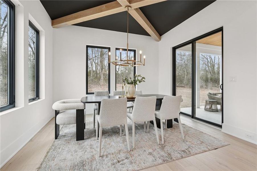 Exterior details and patio area of a home in , Roswell (Image 3).