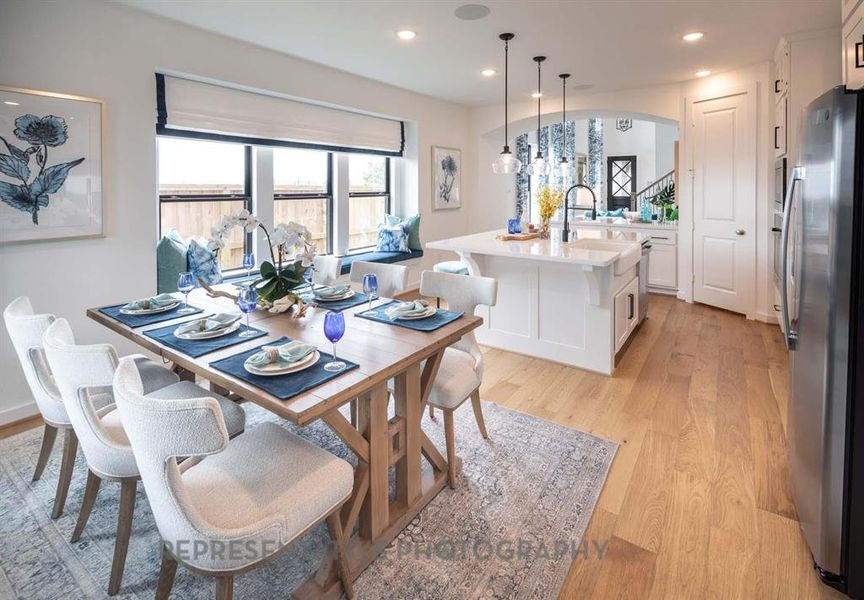 Furnished interior view inside a new home in Hillstead, Lavon (Image 26).