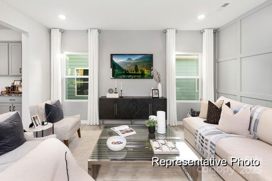 Furnished interior view inside a new home in Colvin Park, Rock Hill (Image 25).