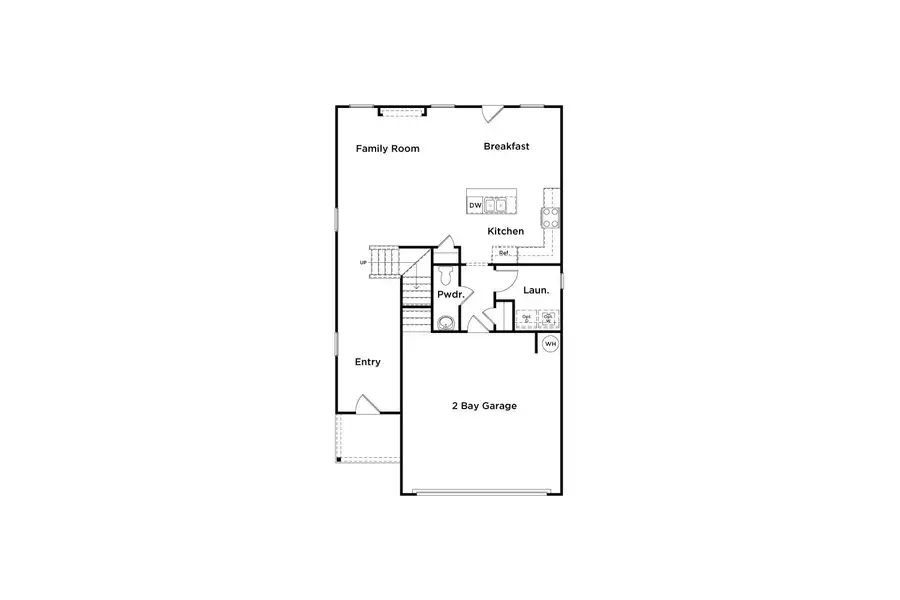 2D floor plan layout of this home in Enclave at Evergreen, Fairburn, GA (Image 3). 2D floor plan layout of this home in Enclave at Evergreen, Fairburn, GA (Image 3).