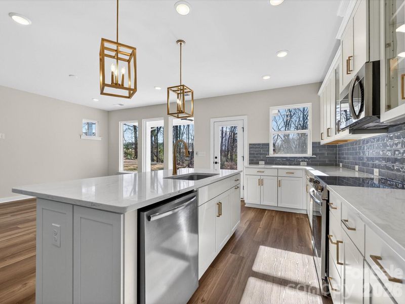 Furnished interior view inside a new home in Westview Towns, Waxhaw (Image 12).