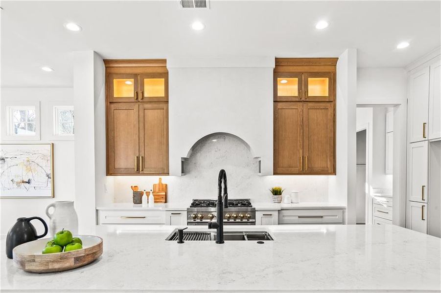 Furnished interior view inside a new home in , Canton (Image 40).