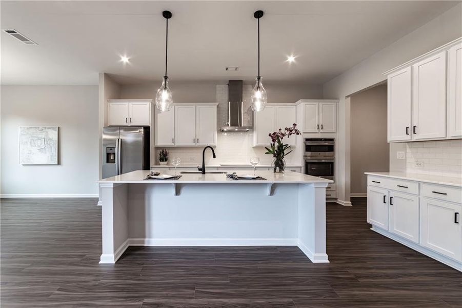 Furnished interior view inside a new home in , Canton (Image 9).