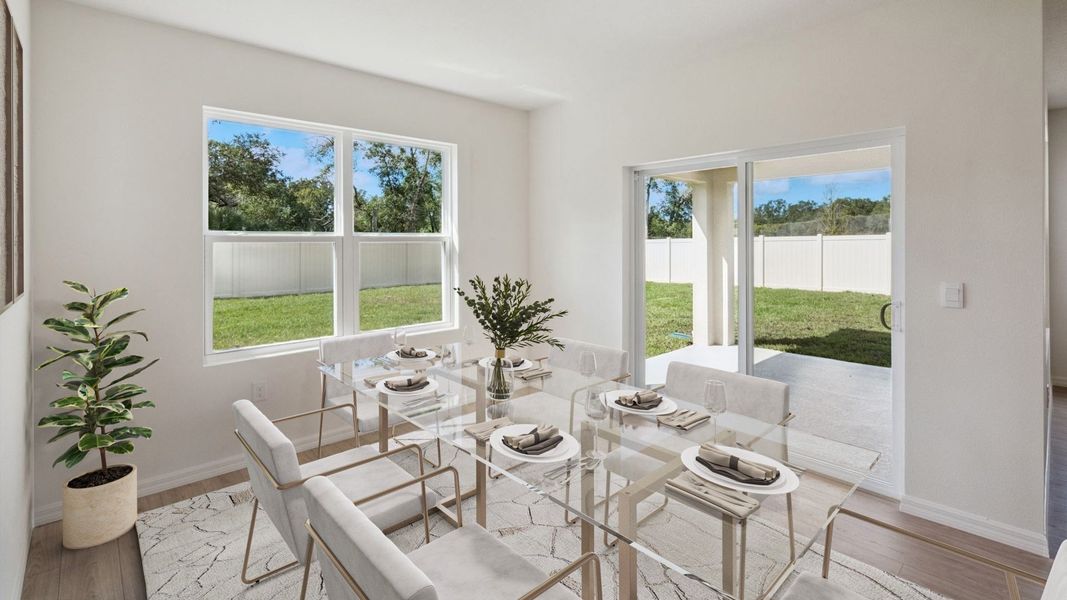 Representative furnished interior of a home built from the Covington by D.R. Horton in Wexford Cove, Ormond Beach (Image 6).