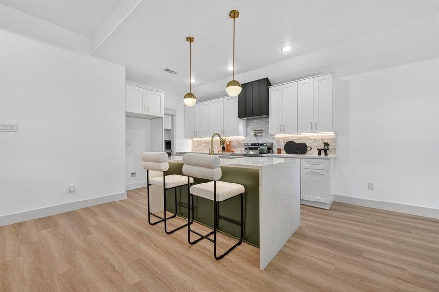 Furnished interior view inside a new home in , Fort Worth (Image 17).