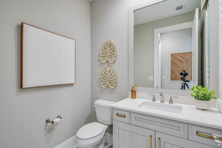 Representative furnished interior of a home built from the Cecelia 43 by GHO Homes in Tesoro Club, Port St. Lucie (Image 10).