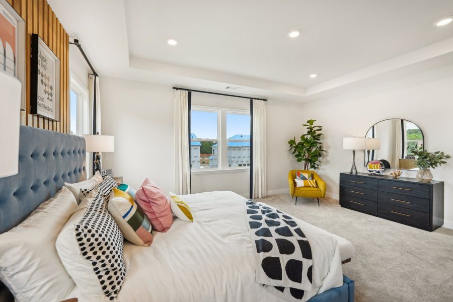 Representative furnished interior of a home built from the Essex by Taylor Morrison in Bennett Farm, Loganville (Image 5).